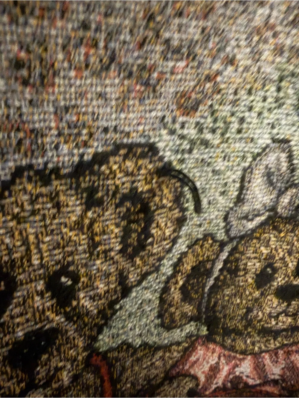 Boyds Bears & Friends Brown Teddy Wall Throw - Friendship Travels Everywhere